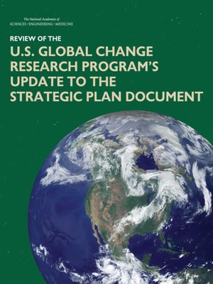 cover image of Review of the U.S. Global Change Research Program's Update to the Strategic Plan Document